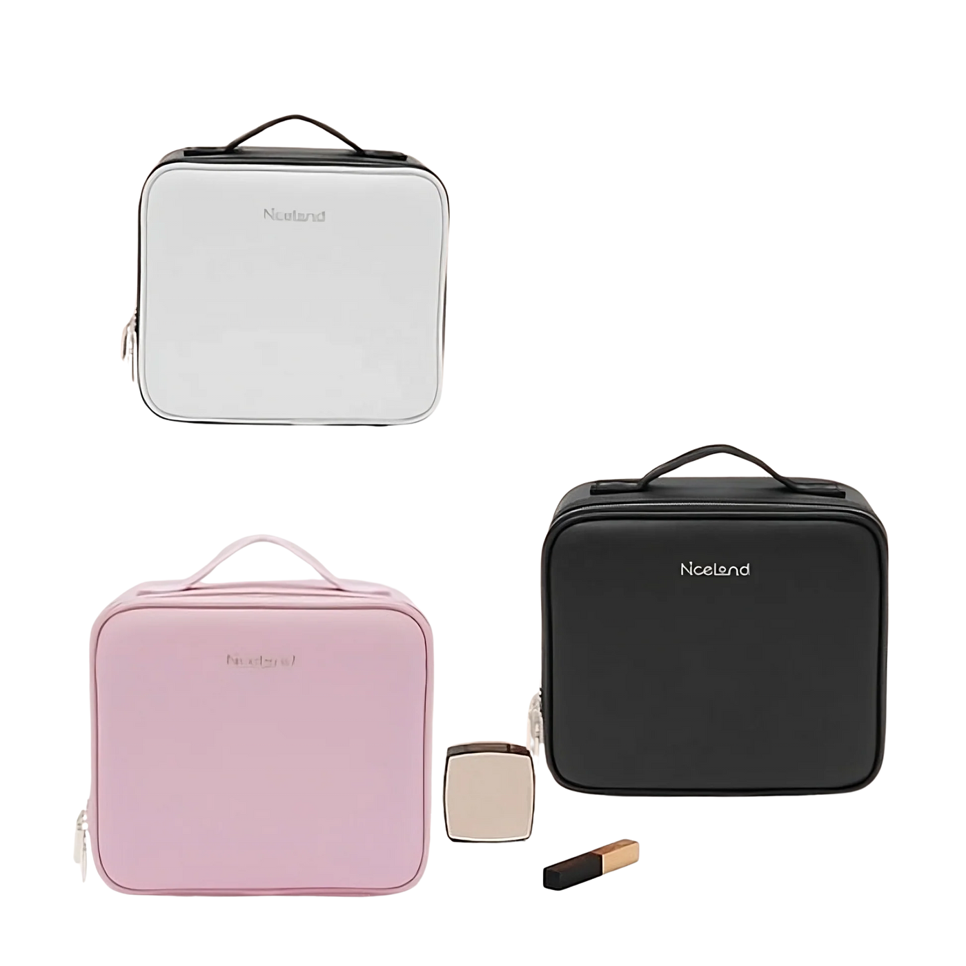 CleverStow Elite Beauty Bag - Luxury Leather